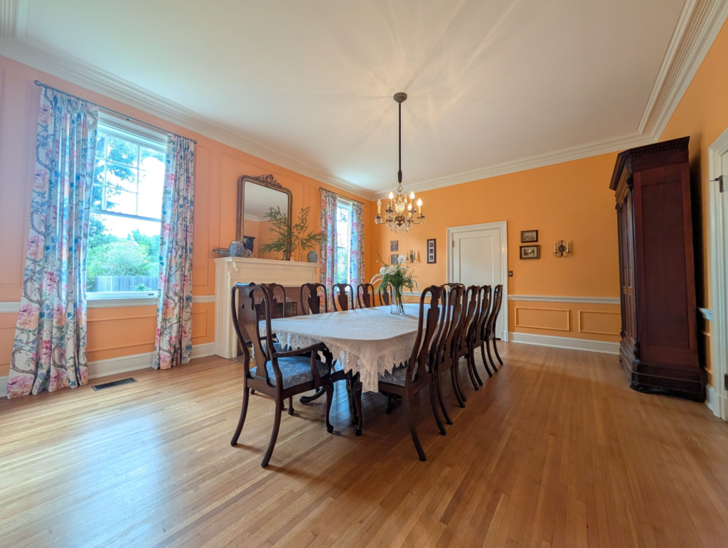 formal dining room seating for 12